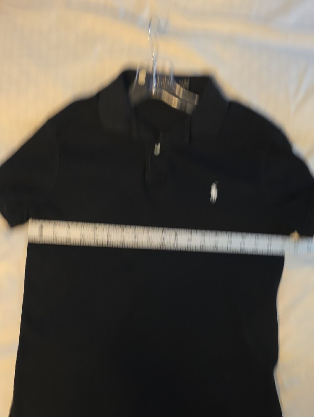 Polo by Ralph Lauren Black Polo with White Pony Logo - Picture 7 of 9
